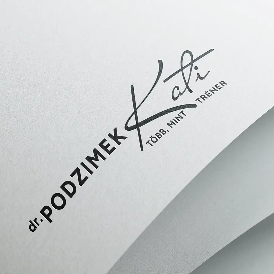 dr. Podzimek Katalin tréner, art coach logója