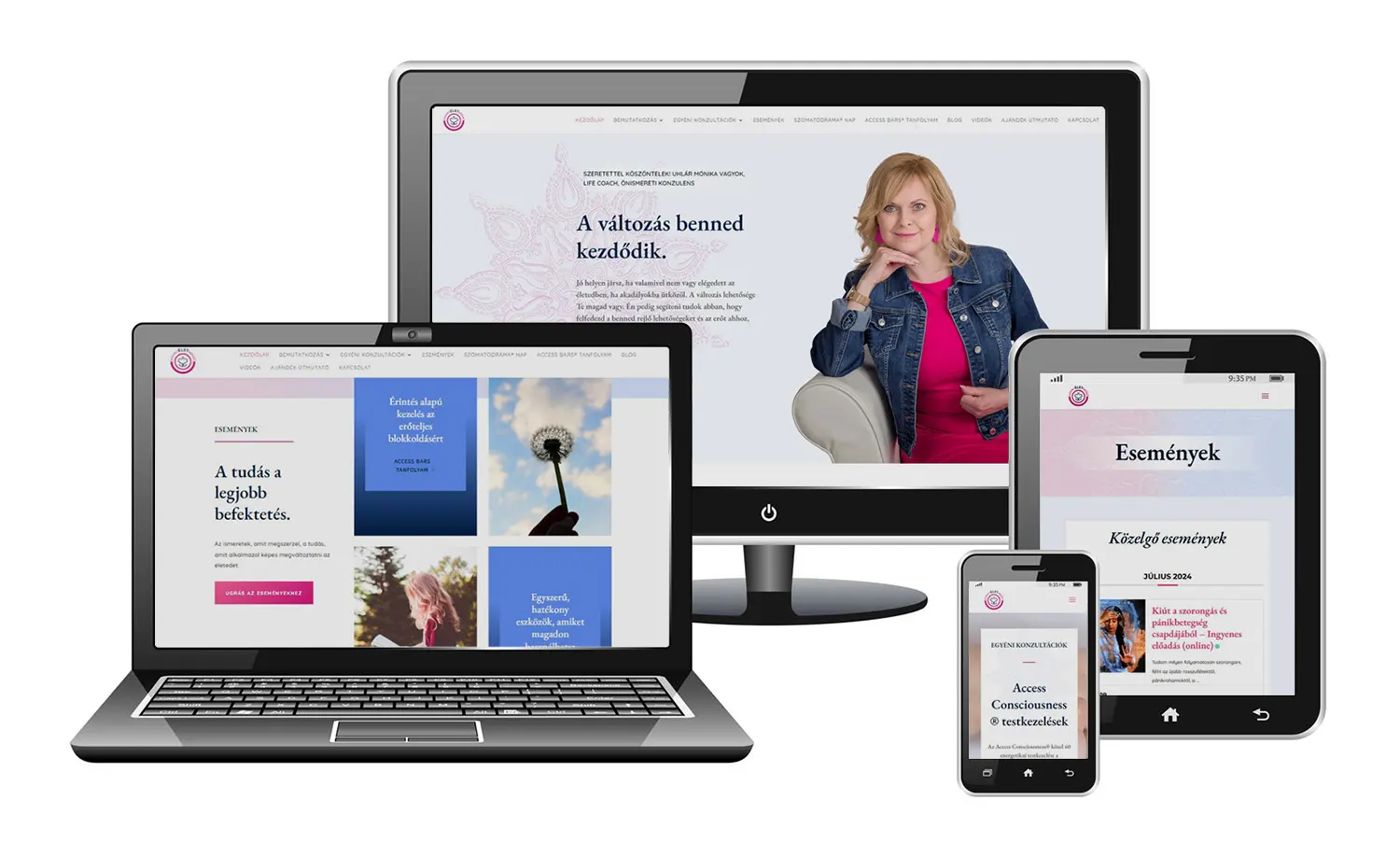 Szemléletváltás - Uhlár Mónika weboldala