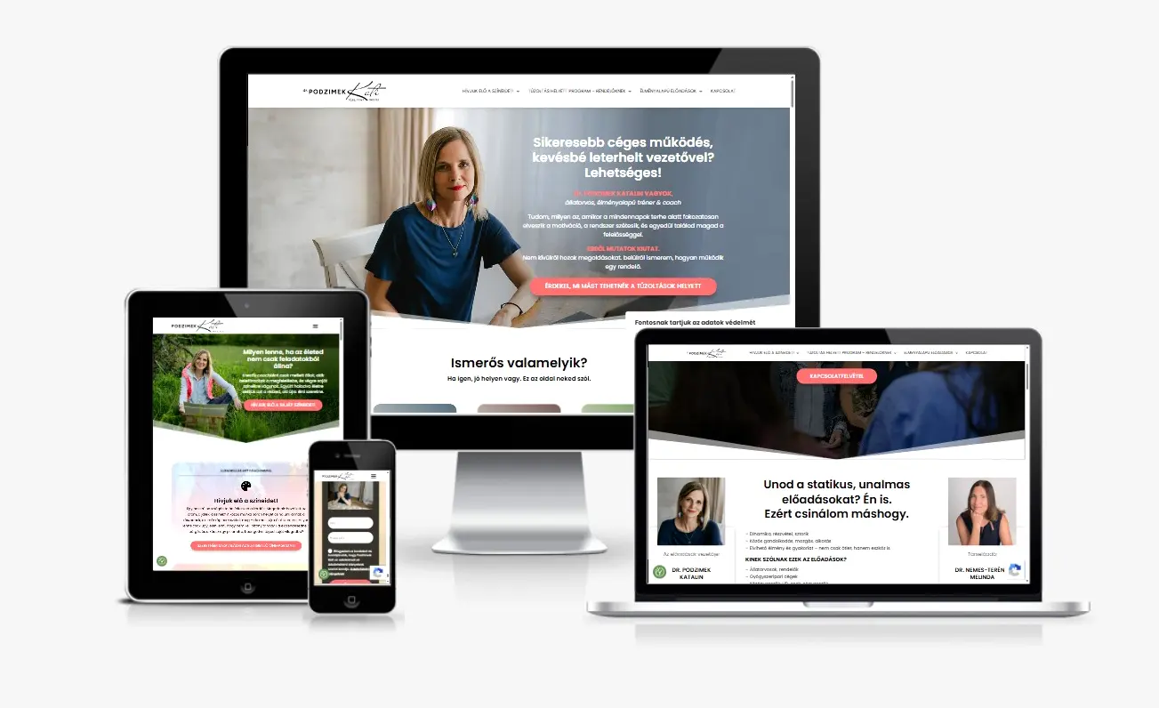 dr. Podzimek Katalin art coach és tréner stratégiai weboldala